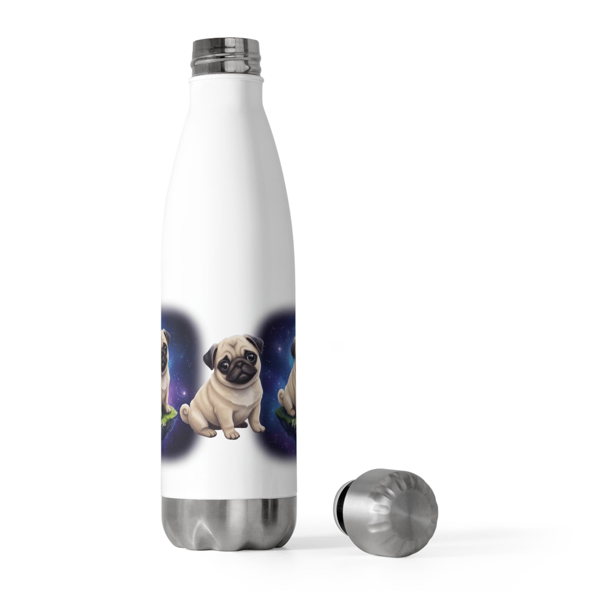 Your Furever Love Art Portrait 20oz Insulated Bottle mockup preview